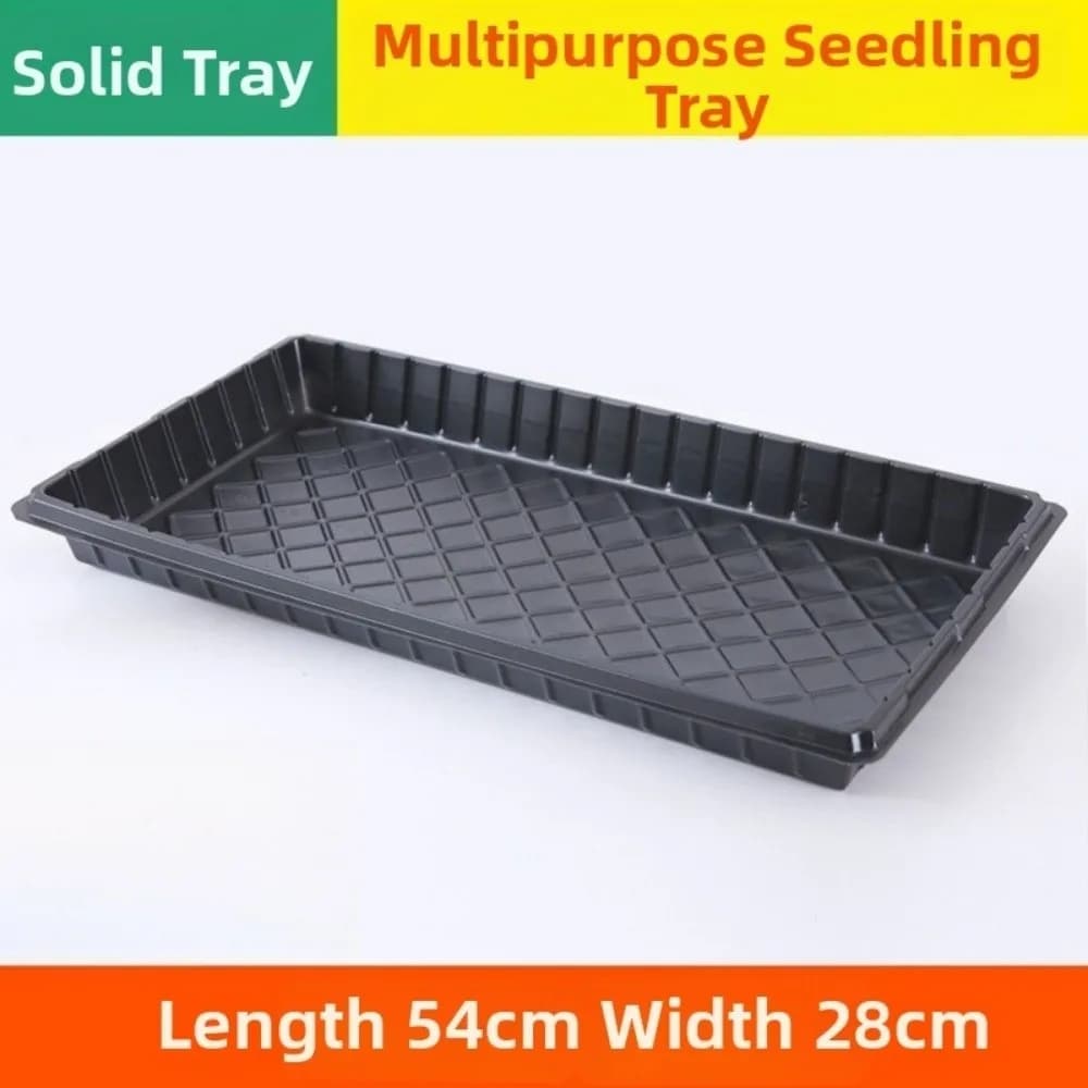 2 sowing trays 54*28cm with holes, succulent plant germination tray, seed germination tray, hydroponic tray for plants and vegetables