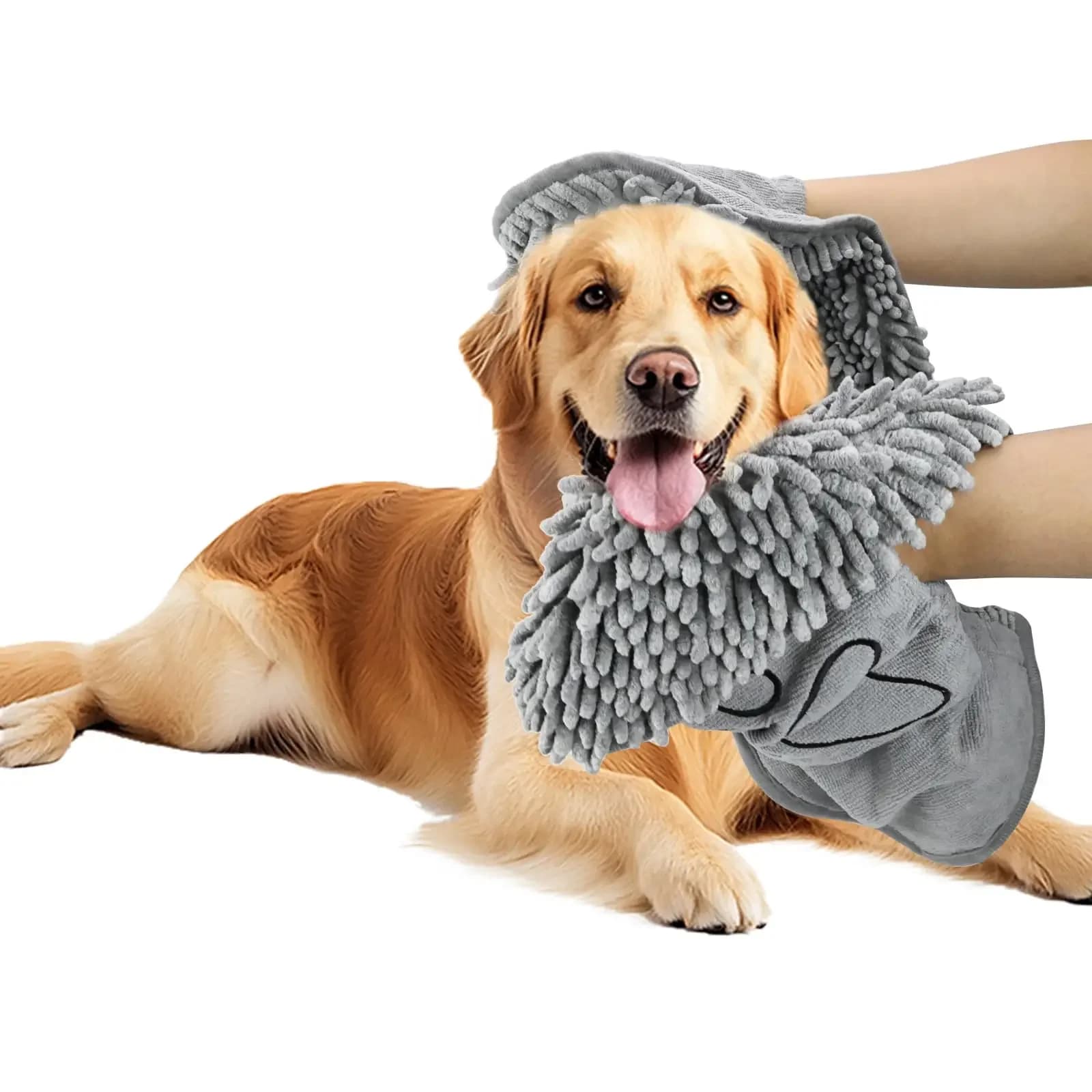 Asciugamani in Microfibra per Cani, Super Assorbenti, Morbidi e ad Asciugatura Rapida, 79x33 cm, Lavabili in Lavatrice
