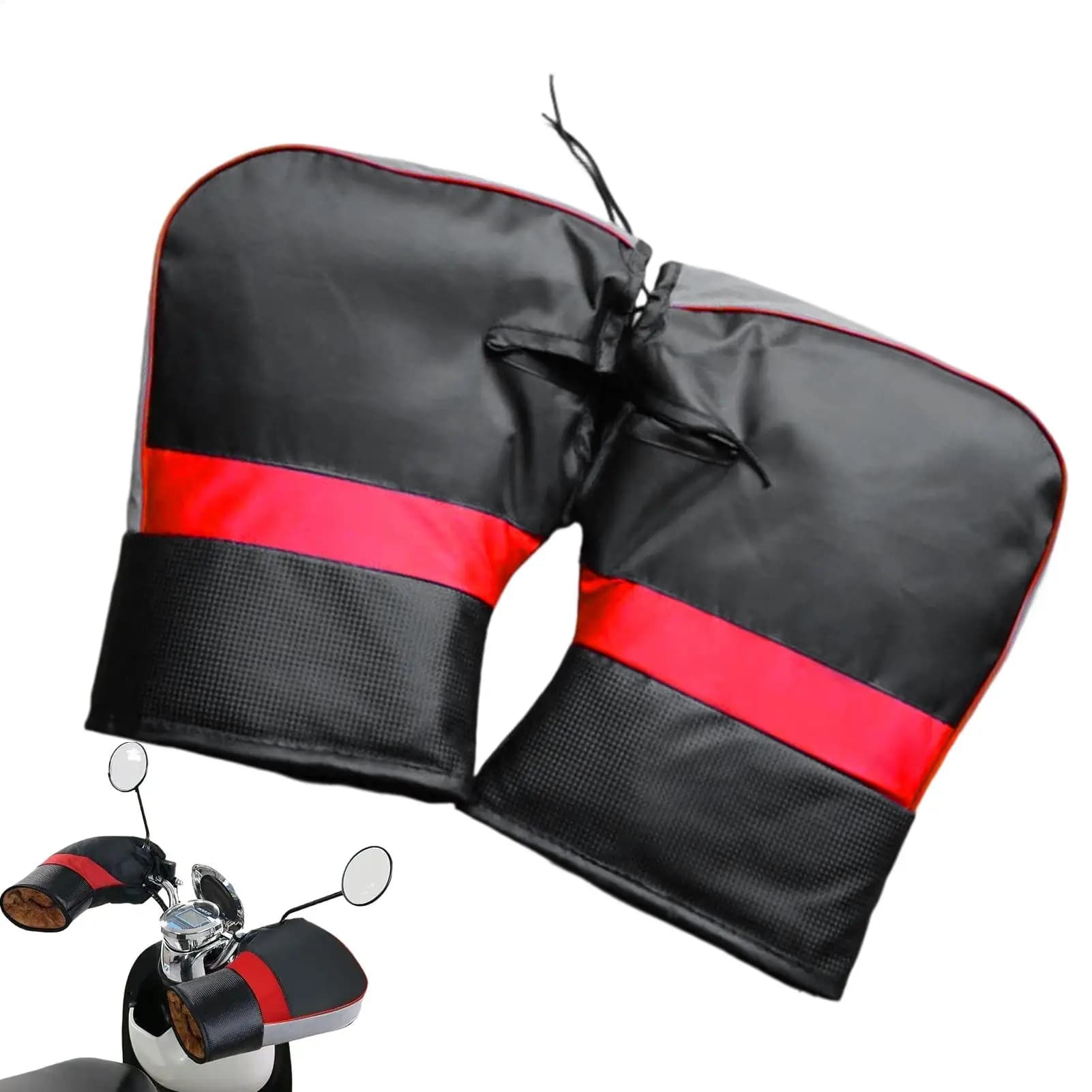 Guanti da manubrio per moto Forniture per biciclette calde Guanti da manubrio caldi per moto per scooter moto motoslitta moto