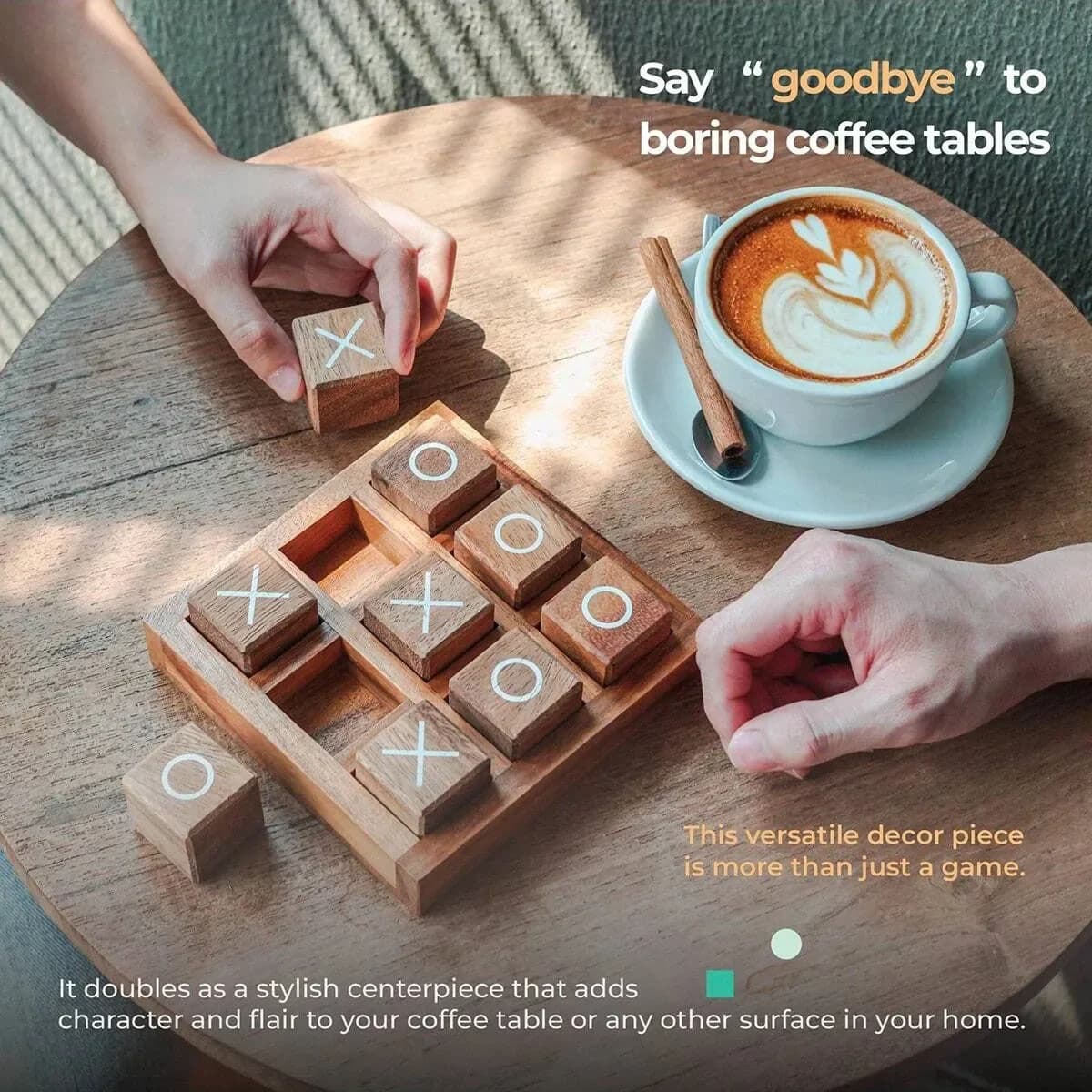 Children's Educational Toys Wooden Xo Chess Training Concentration Logical Thinking Parent-child Interactive Tabletop JJ3250