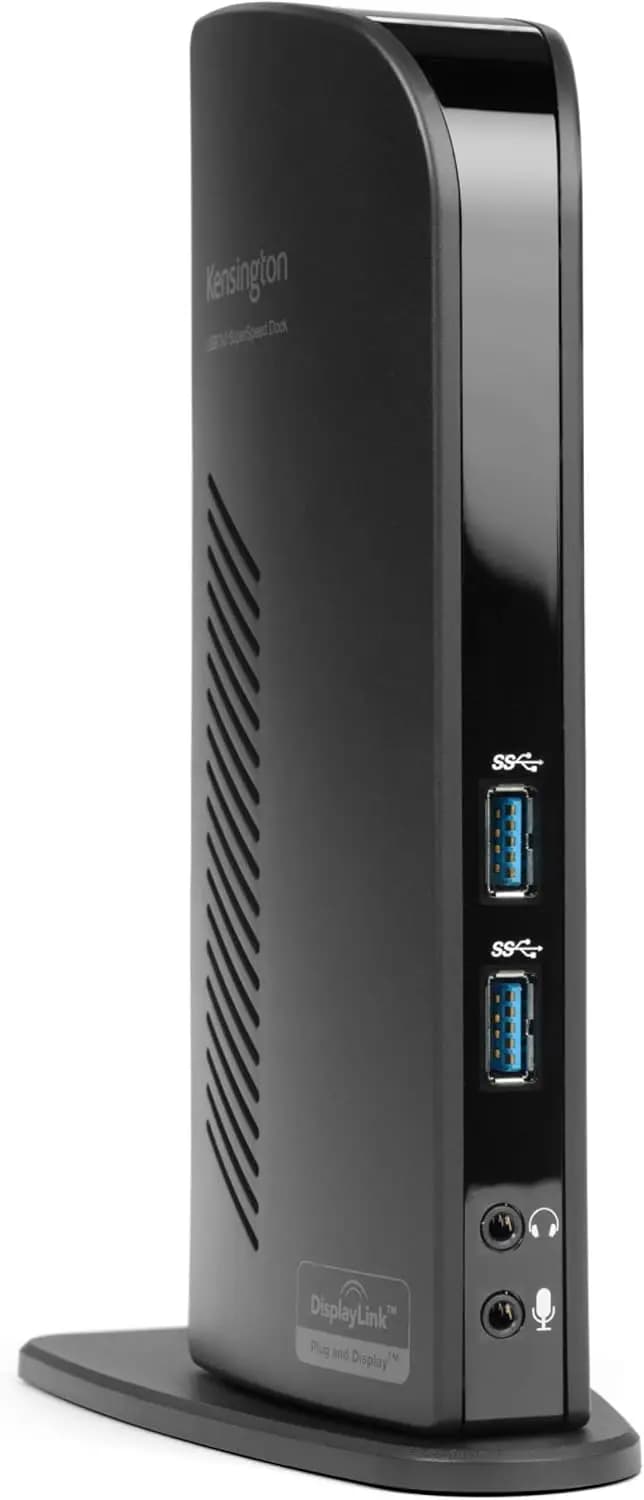 Docking Station USB 3.0 Universale con Supporto per Doppio Display per Laptop e MacBook