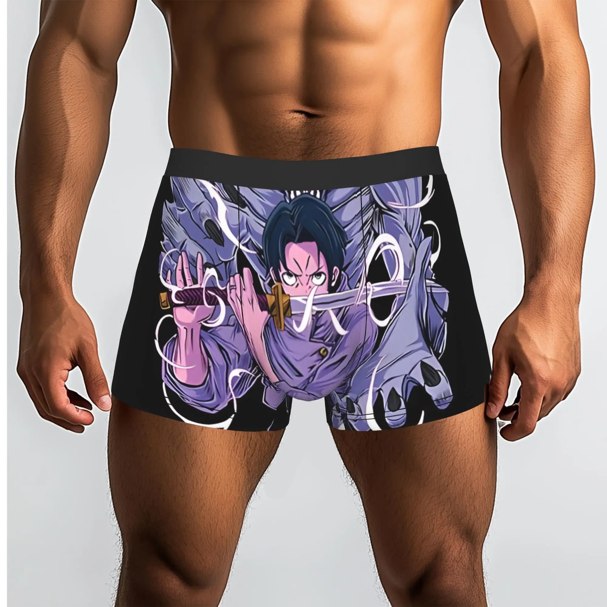 Cursed Son Bandai Jujutsu Kaisen Mutande traspiranti Mutande da uomo Pantaloncini comodi Boxer Briefs