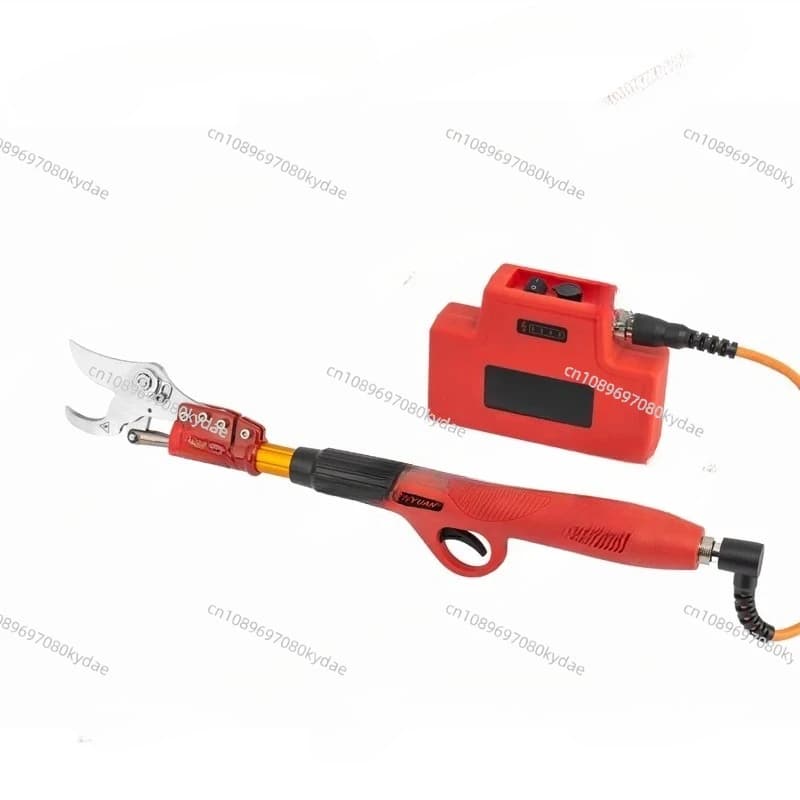 Lithium battery pruning scissors, electric shears for thick branches with 4 cm opening, ideal for fruit trees