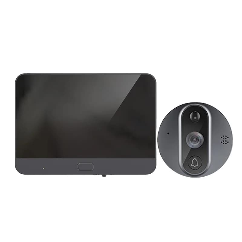 Campanello video intelligente Campanello visivo Campanello per porta WiFi R9 Citofono multifunzionale HD universale Anello audio bidirezionale