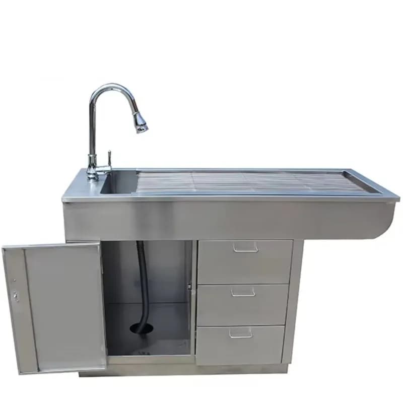 YSVET0508 Pet Cleaning Table / Veterinary Grooming Tub/veterinary Bathing Sink