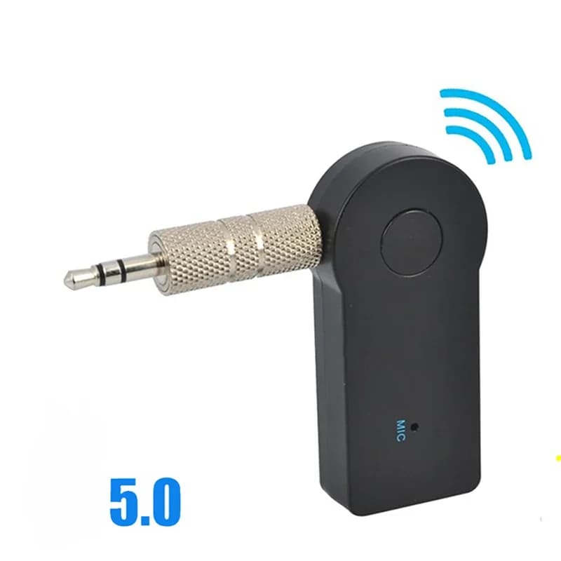 Adattatore per trasmettitore ricevitore Wireless compatibile Bluetooth Jack da 3.5mm per Car Music Audio Aux A2dp ricevitore per cuffie vivavoce