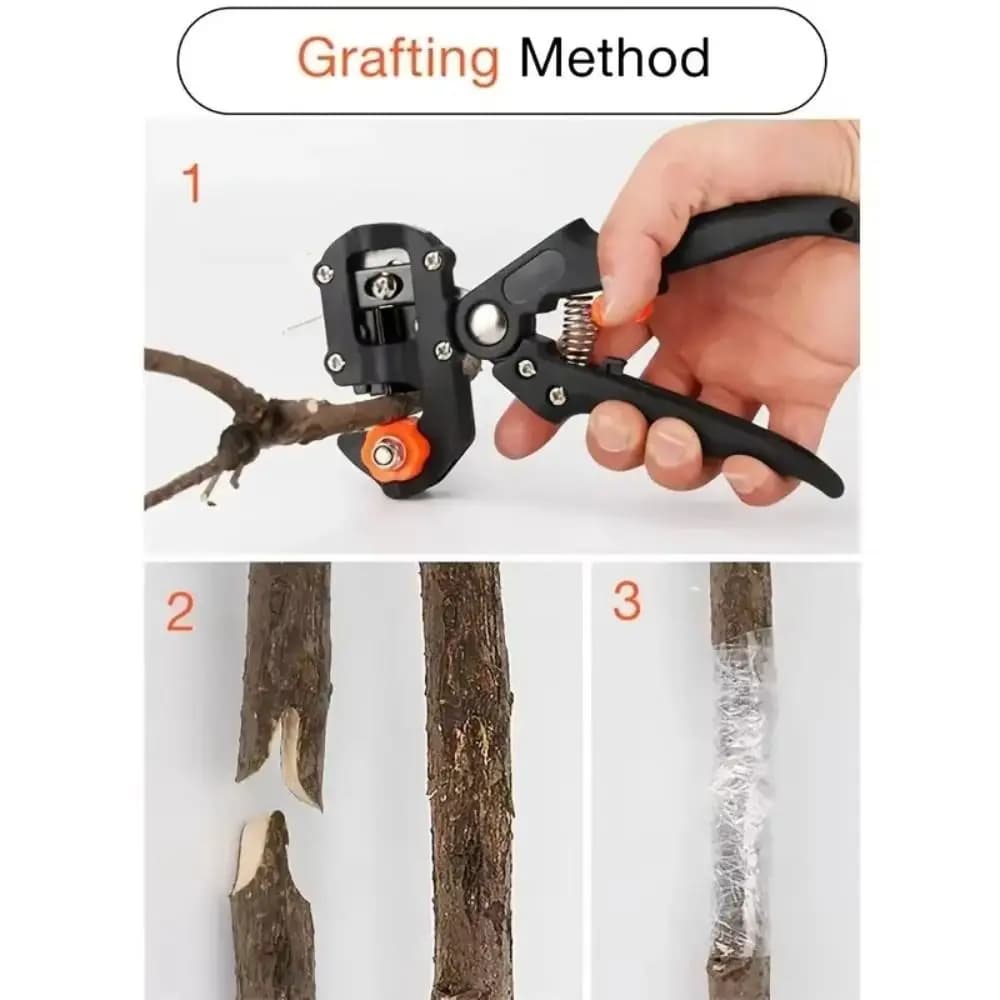 Multifunctional scissors for grafting, Professional shears for Rapid Power and Practice, Garden Tools for Fruit Trees