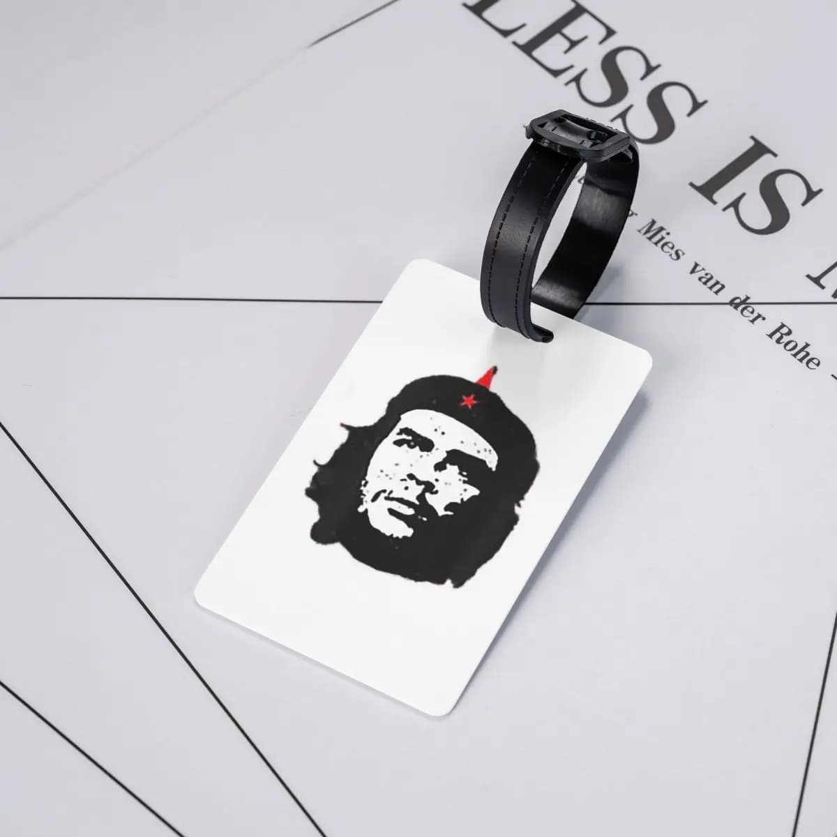Etichette per bagagli Che Guevara, accessori per valigie, etichetta per bagaglio da viaggio, porta etichette, identificativo, nome, indirizzo