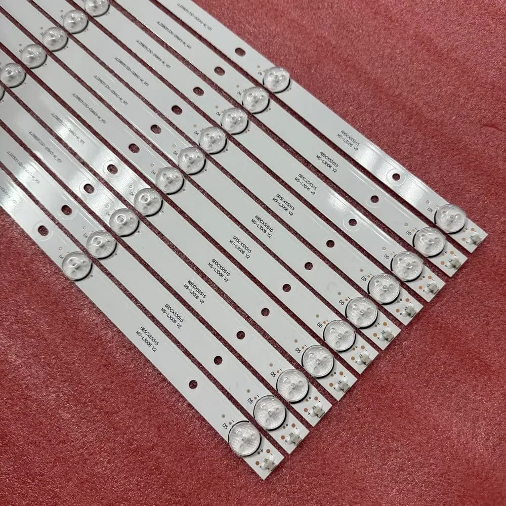 10pcs/set LED backlight Strip Bar For TD Systems K58DLX9US K58DLX11US CX580DLEDM MS-L3006 V2