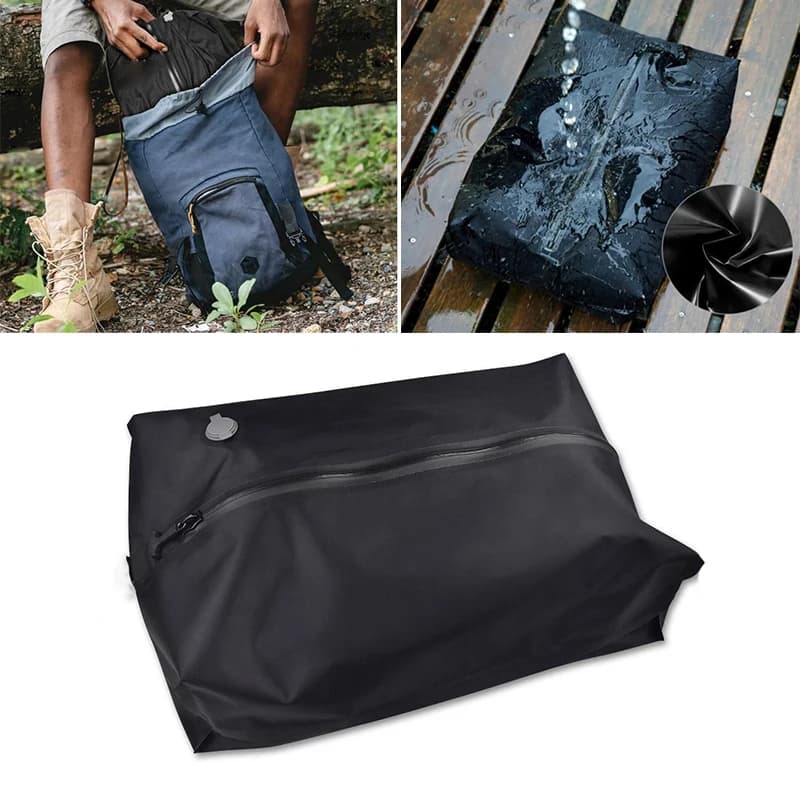 17L Vacuum Compression Bag with Air Pump Dustproof Waterproof Travel Storage Bag Outdoor Compression Backpack Luggage Bag