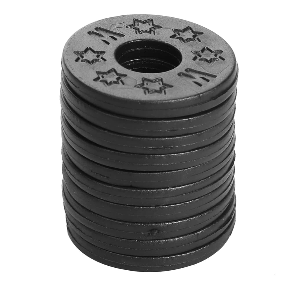 30-10 Pezzi Bloccastrip per Chitarra in Gomma per Chitarra Acustica Elettrica Basso Protezione di Sicurezza per Basso Ukulele Accessori
