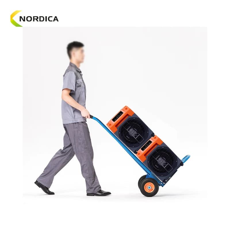 Macchina deumidificatore industriale all'ingrosso da 60 litri con refrigerante r290 deumidificatore impilabile a pompa