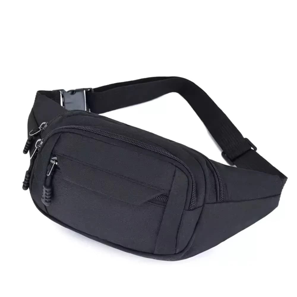 Borsa per telefono con cintura per soldi regolabile da viaggio casual Borsa con cerniera Portafoglio Marsupio