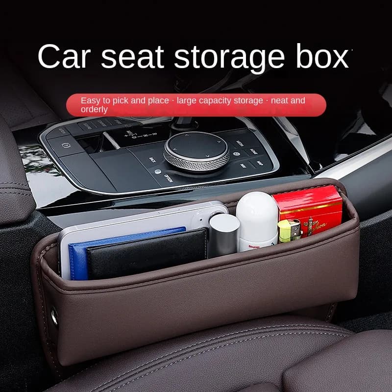 Per Hyundai IONIQ 5 Staria US4 2021 ~ 2025 Seggiolino Auto Gap Laterale Scatola di Immagazzinaggio di Riempimento Con Foro di Ricarica Kit Organizer Caso Accessori