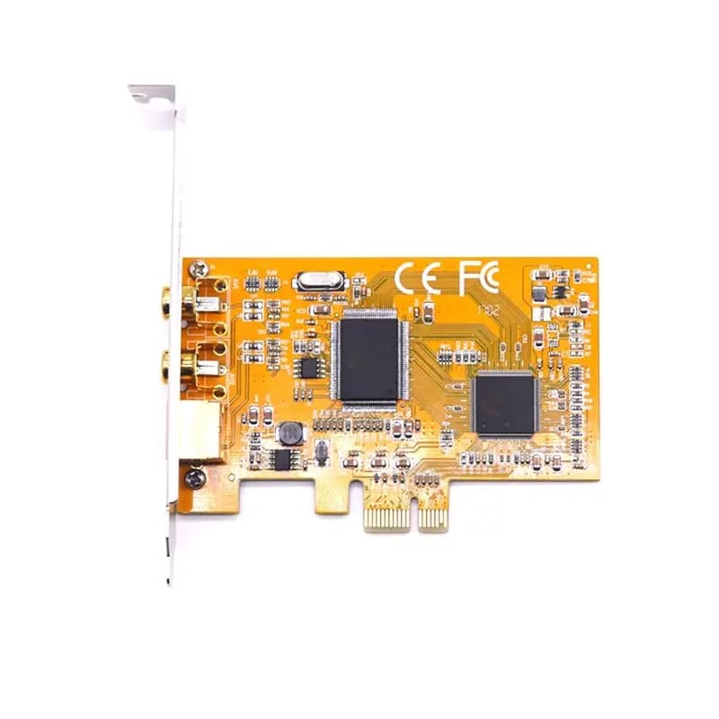 PCIe Conexant 878A AV/Composite Video Capture Card NTSC/PAL 720x576 30fps for Surveillance & Imaging