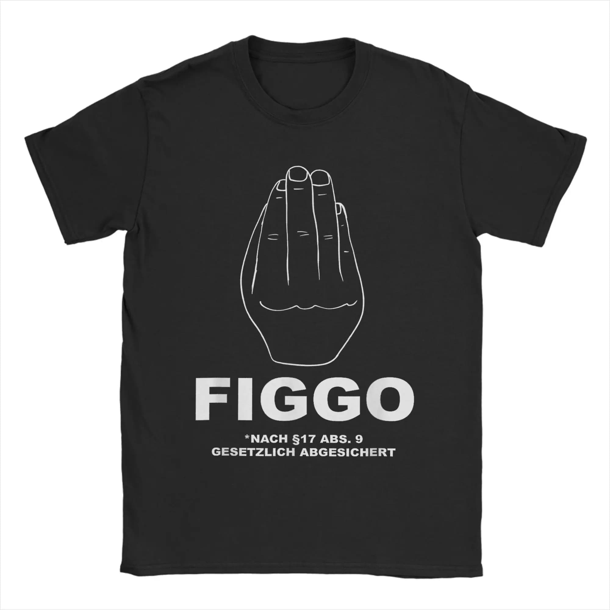 Uomini Figgo Ficko Percy rechtlich abgesichert T-shirt 100% cotone Top Tees Estate Maniche corte T-shirt O Collo T-shirt casual