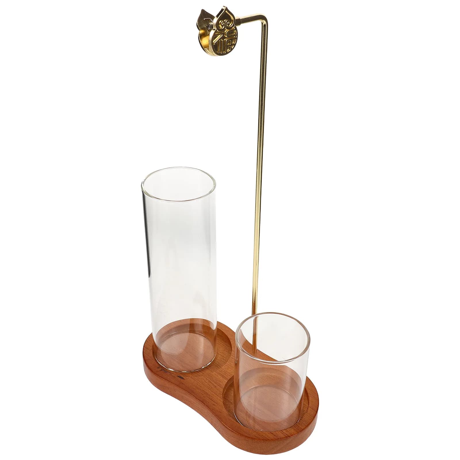 Backflow Incense Burner Retro Gourd Hanging Cone Stick Holder Ash Catcher Home Aromatherapy Decor