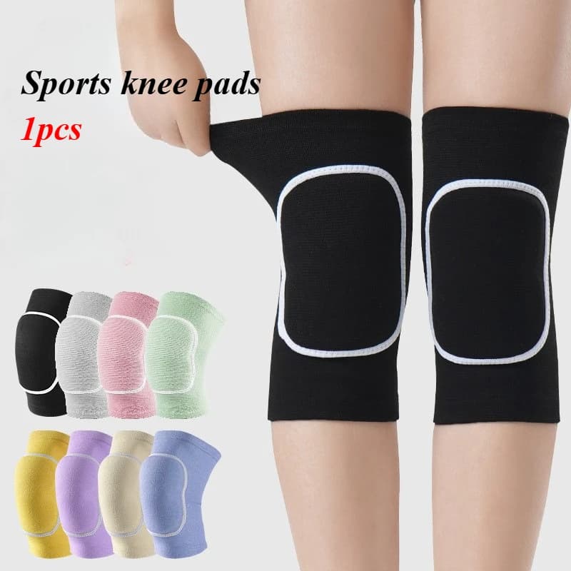 Ginocchiere in spugna ispessita Ginocchiere da ballo Pallavolo Calcio Pattinaggio a rotelle Ginocchiere sportive Ginocchiere sportive per allenamento all'aperto