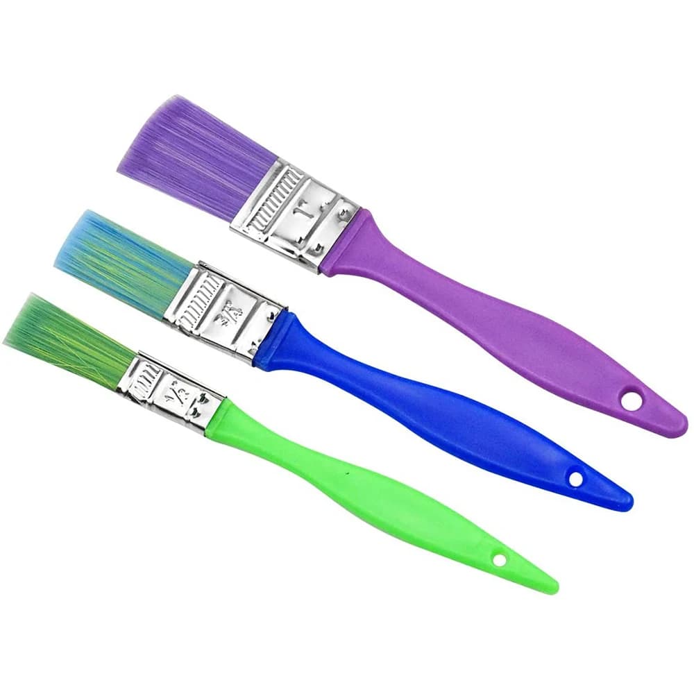 AEE4-30PCS Set di pennelli colorati per artisti, set di pennelli per bambini per bambini per acquerello, strumento di disegno per pennelli