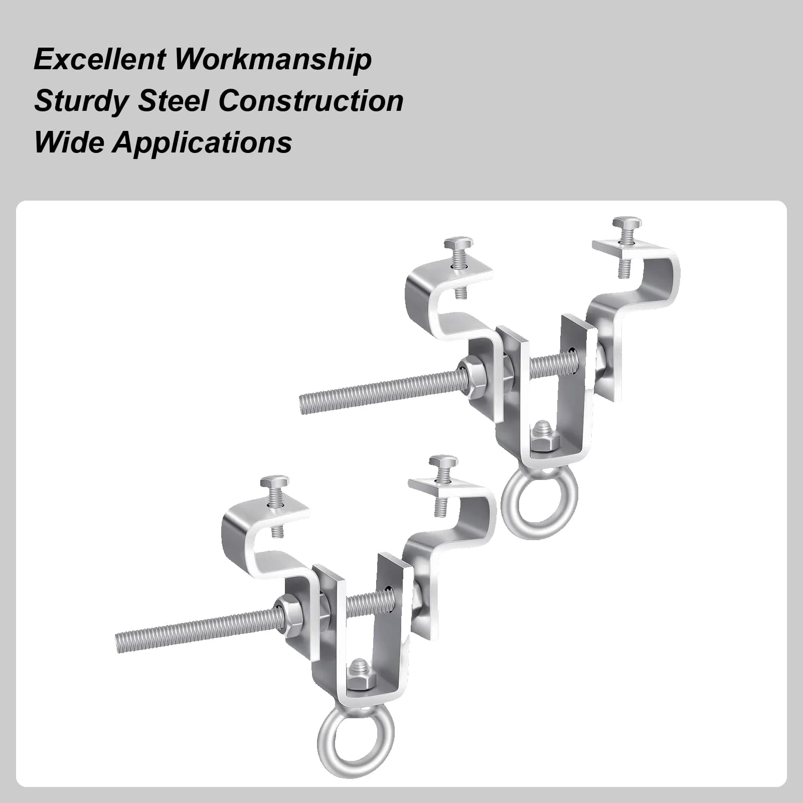 Steel Traverse Clamp Support for Heavy Duty Bag Steel Boxing Bag for Industrial Bracket System Fighting Training Martial Arts Punching