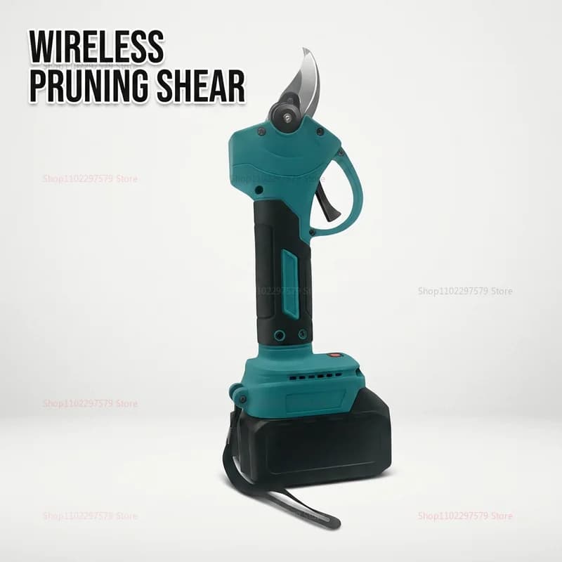 Cordless Electric Pruning Shears Battery Powered Tree Branch Cutter 18V Garden Tool Fruit Tree Garden Yard Maintenance