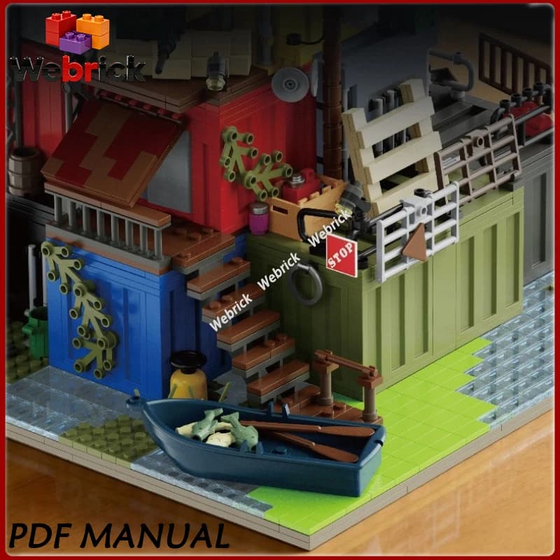 Set di Costruzioni Architettoniche per Sopravvivenza nella Natura 2859 Pezzi 66202, Gioco Educativo DIY per Bambini