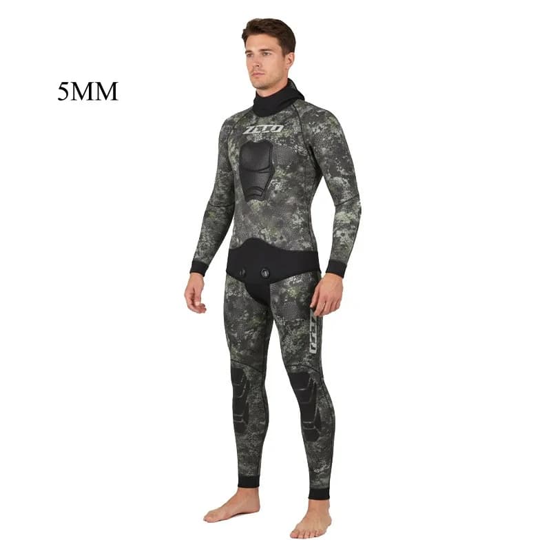 3.5 MILLIMETRI/5 MILLIMETRI Neorpene Tent To Hot Diving Hunt Beach Surf Nuoto Muta Subway with Scuba Cap 2 Pz Snorkeling Kayak Muta
