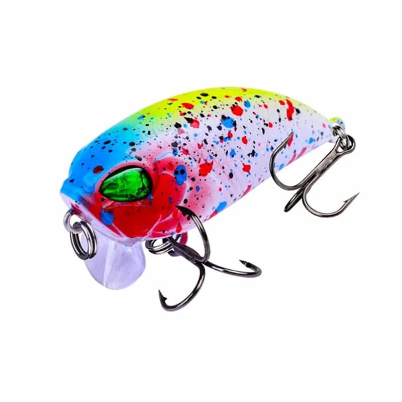 1PCS Crankbait Fishing Lure 5cm 7.2g Floating Crank Wobbler Isca Artificial Bass Pike Hard Bait Pesca Japan Fishing Tackle