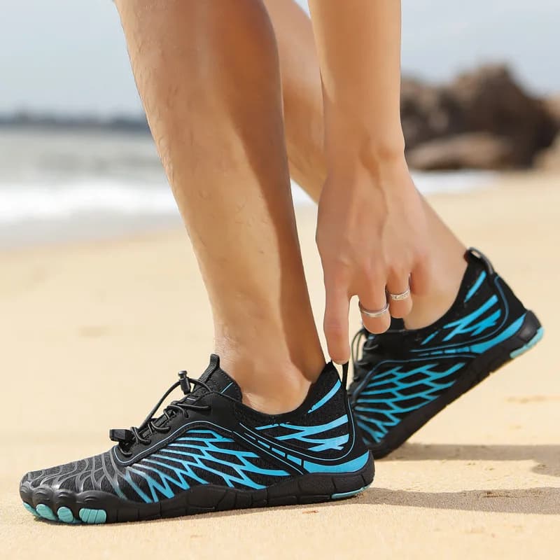 Scarpe da passeggio antiscivolo, scarpe da corsa ad asciugatura rapida, traspiranti, resistenti all'usura, prodotti per esterni, escursioni sul lago