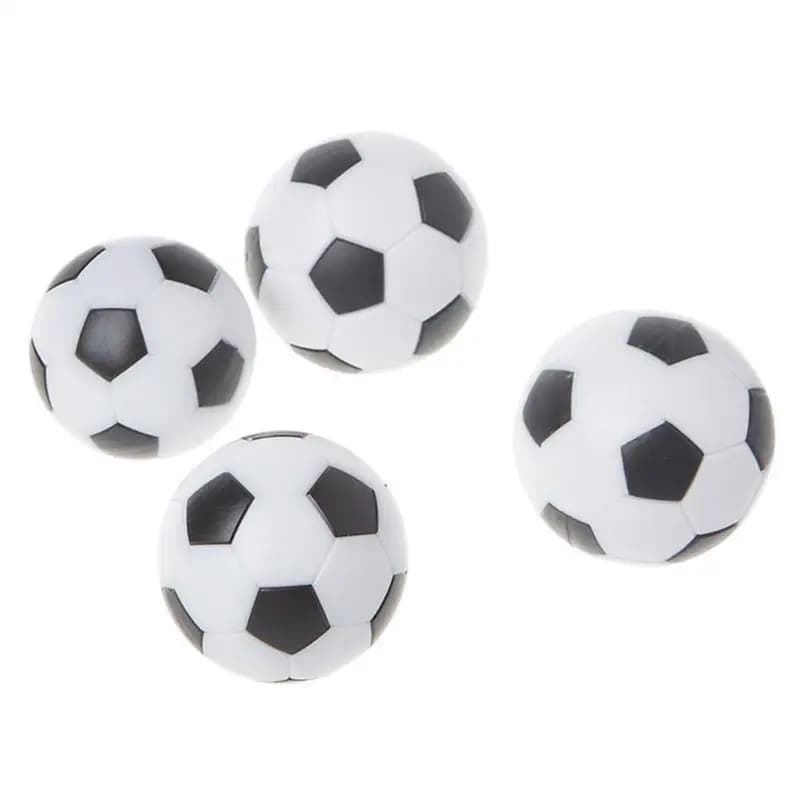 652F 6 pz 32mm Calcio Balilla Bambini Foosball Indoor Fussball Mini Palla in Bianco e Nero