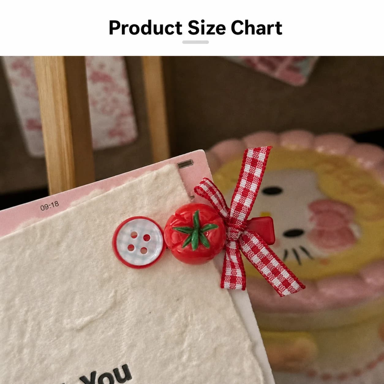 Tomato Hair Clip Handcrafted Girls Bangs Clip Cute Duckbill Hairpin Cool Check Bow Hairpin For Accessory Everyday Outfits Friend