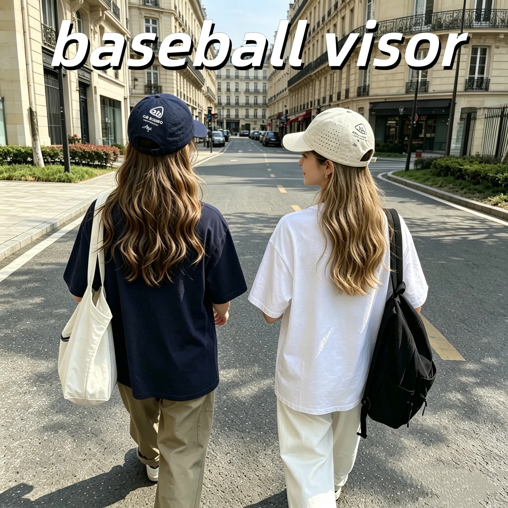Cappellino da Baseball a Tesa Corta ad Asciugatura Rapida in Rete - Traspirante, Leggero, Protezione UV, Parasole, per Uomini, Donne, Coppie, Escursionismo all'Aperto