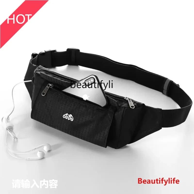 A49 Multifunctional Outdoor Waist, Sports Running Cellphone Belt, Waterproof and Fitted Fitness Marathon Equipment