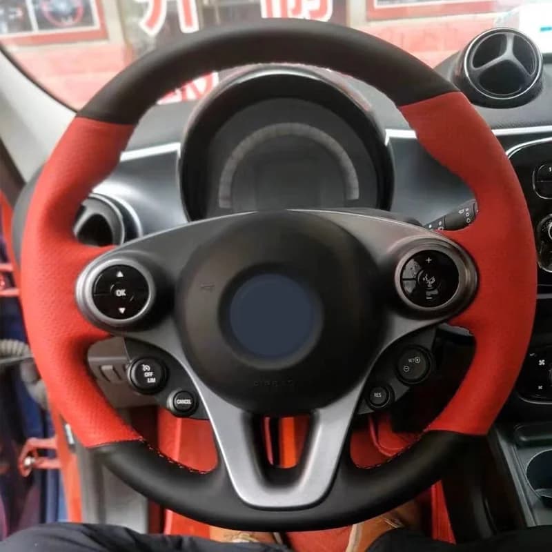 Customize Car Cover for Black Leather Car Accessories for Indoor Auto Smart Forfour