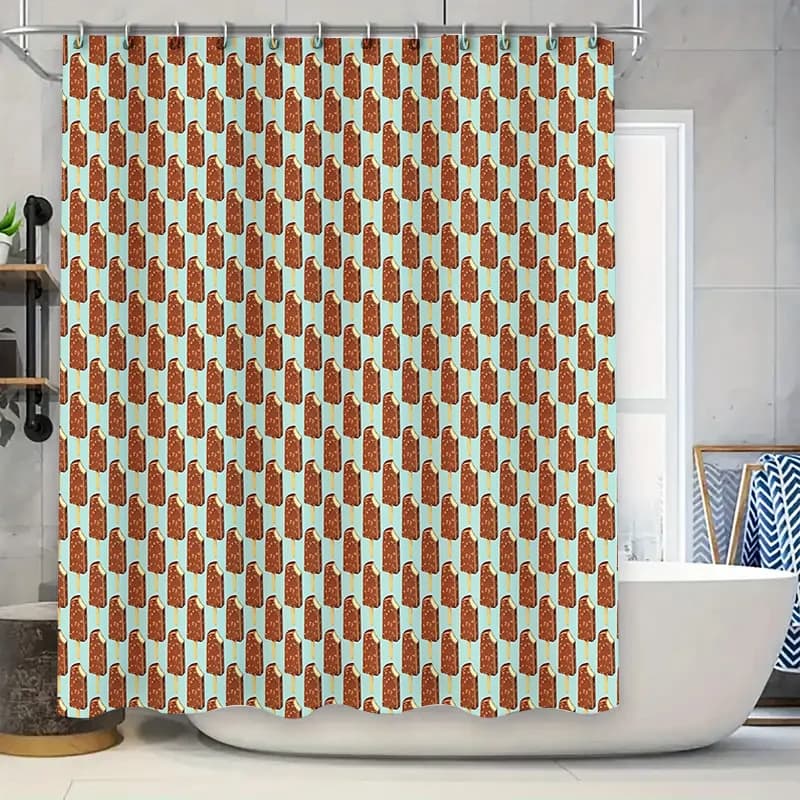 Tenda da doccia floreale vintage impermeabile arredamento per il bagno stile fattoria sfondo in tessuto moderno modello semplice tessili per la casa
