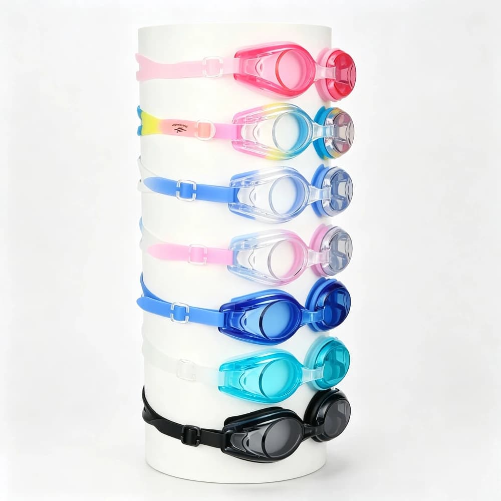 Anti-Fog Waterproof Swimming Goggles Unisex Adult Clear Lens Silicone Strap Youth Training Pool & Water Sports Eyewear