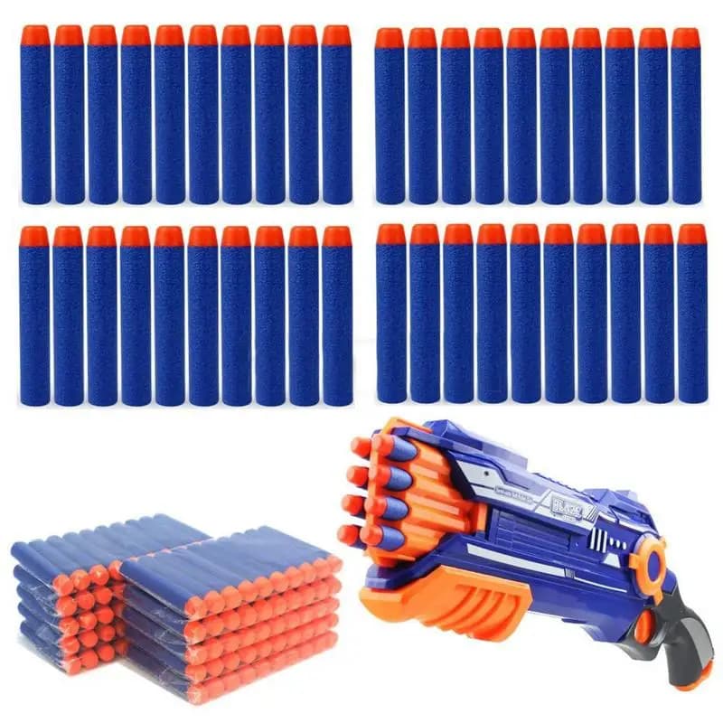 7.2 centimetri 100 pz Freccette per Nerf Morbido Foro Cavo Testa 7.2 cm Ricarica Freccette Pistola Giocattolo Proiettili per Nerf Serie Del Capretto Regalo Dei Bambini
