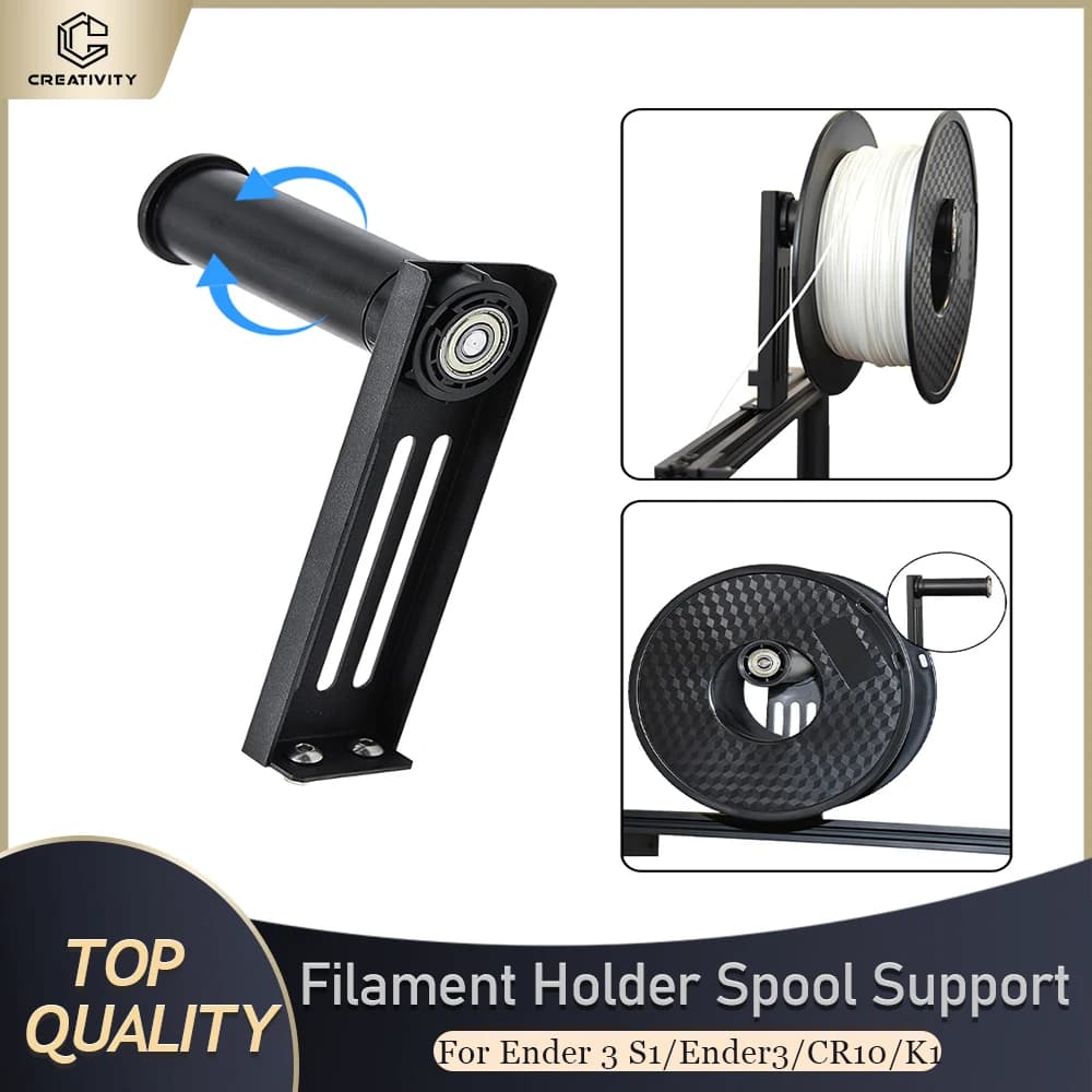 Support reel PLA filament support for k1/k1 SE /K1 MAX //K1C/Sermoon V1/Ender3/ S1/CR10 3d ABS TPU Filament