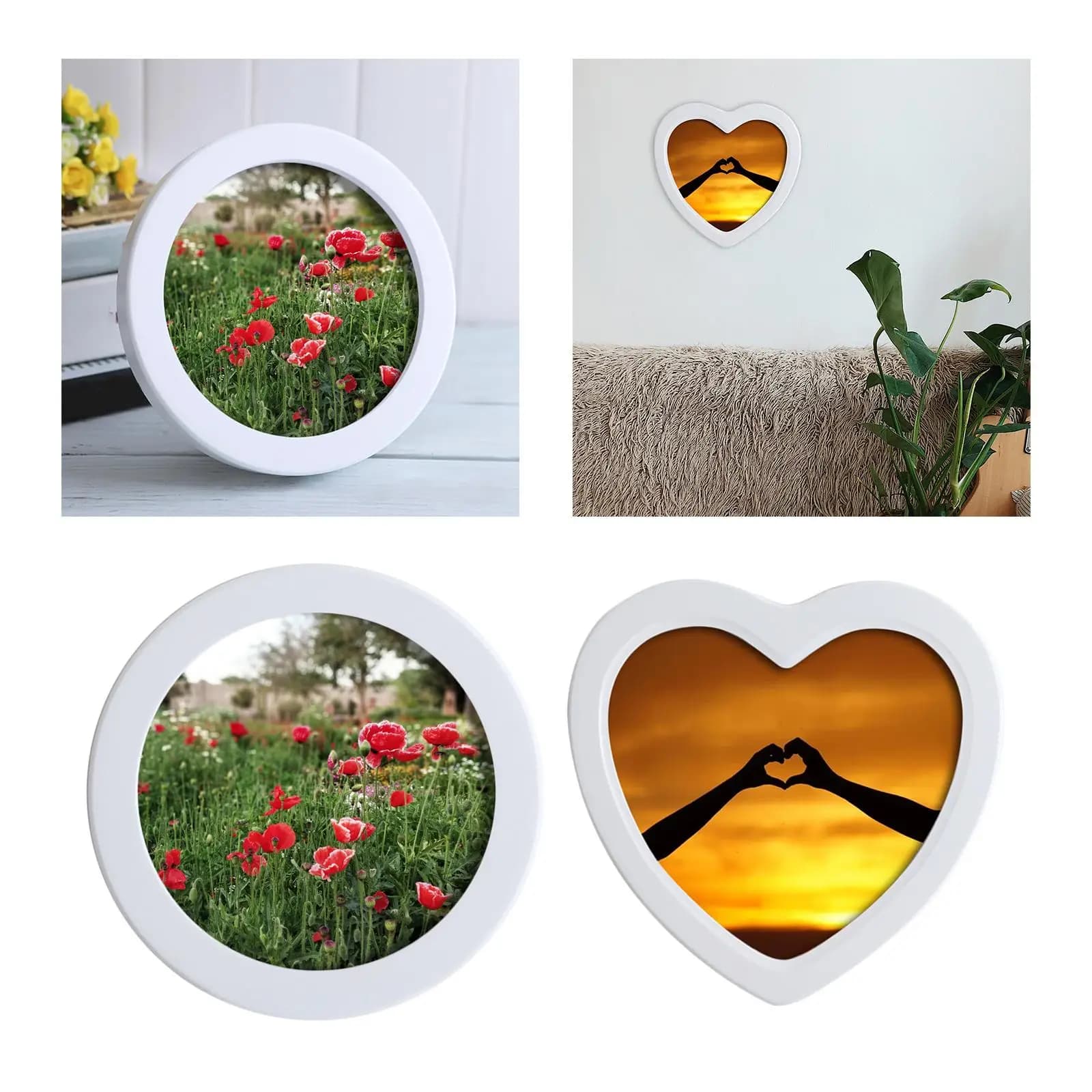 Classic photo frame for photo, photo frame for the decor of the dining room at home