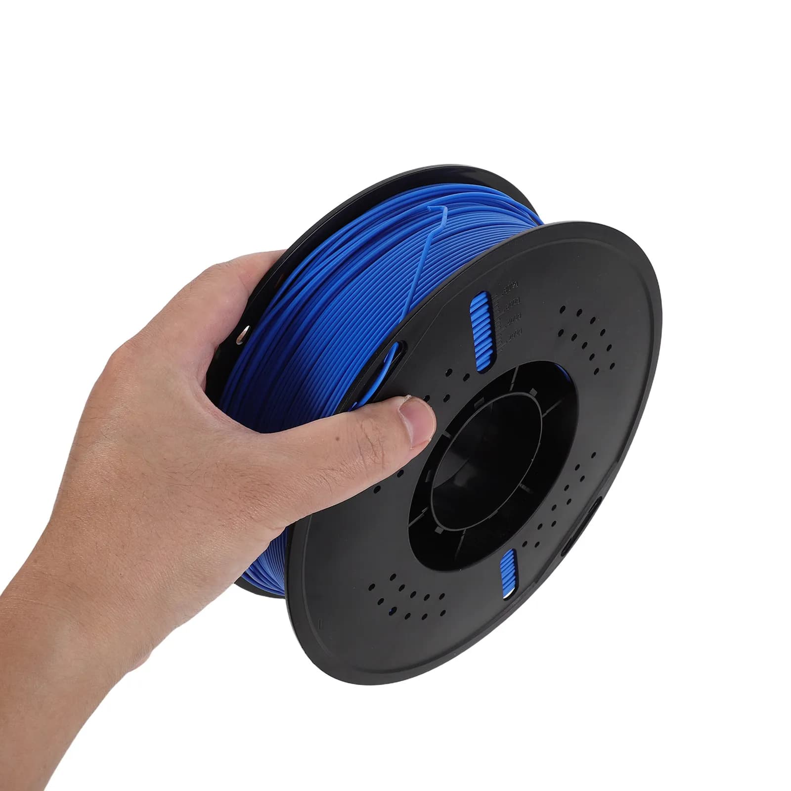 1 Roll Pla 3D Printing Filament Sky Blue Food Contact Grade Matte Filament Spool for Decorative Craft Printing Supplies