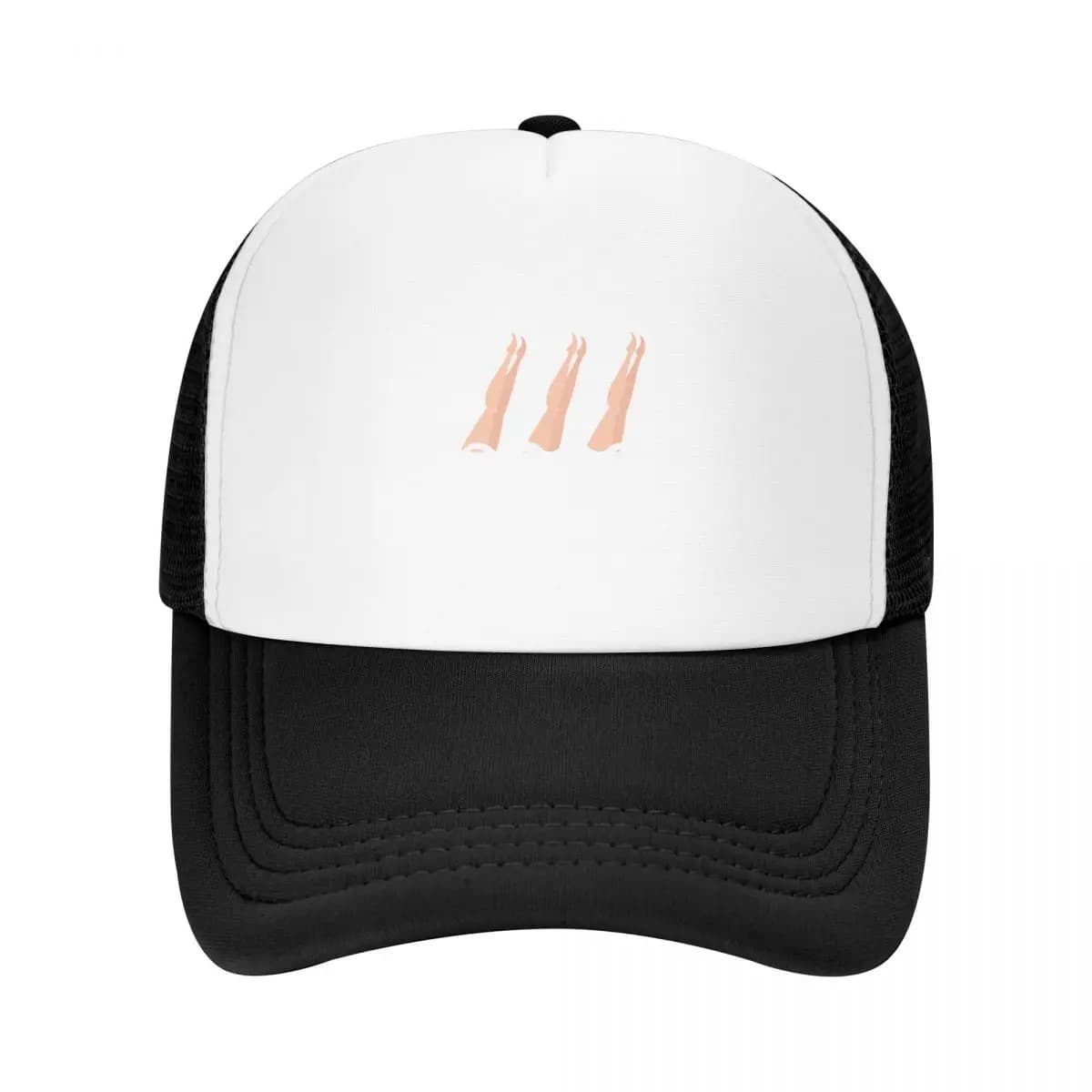 Synchro Swim Swimmer Synchro Swimmer synchronized heartbeat Baseball cap UV protection Sun cap Beach bag Men's Hats Women's Hats