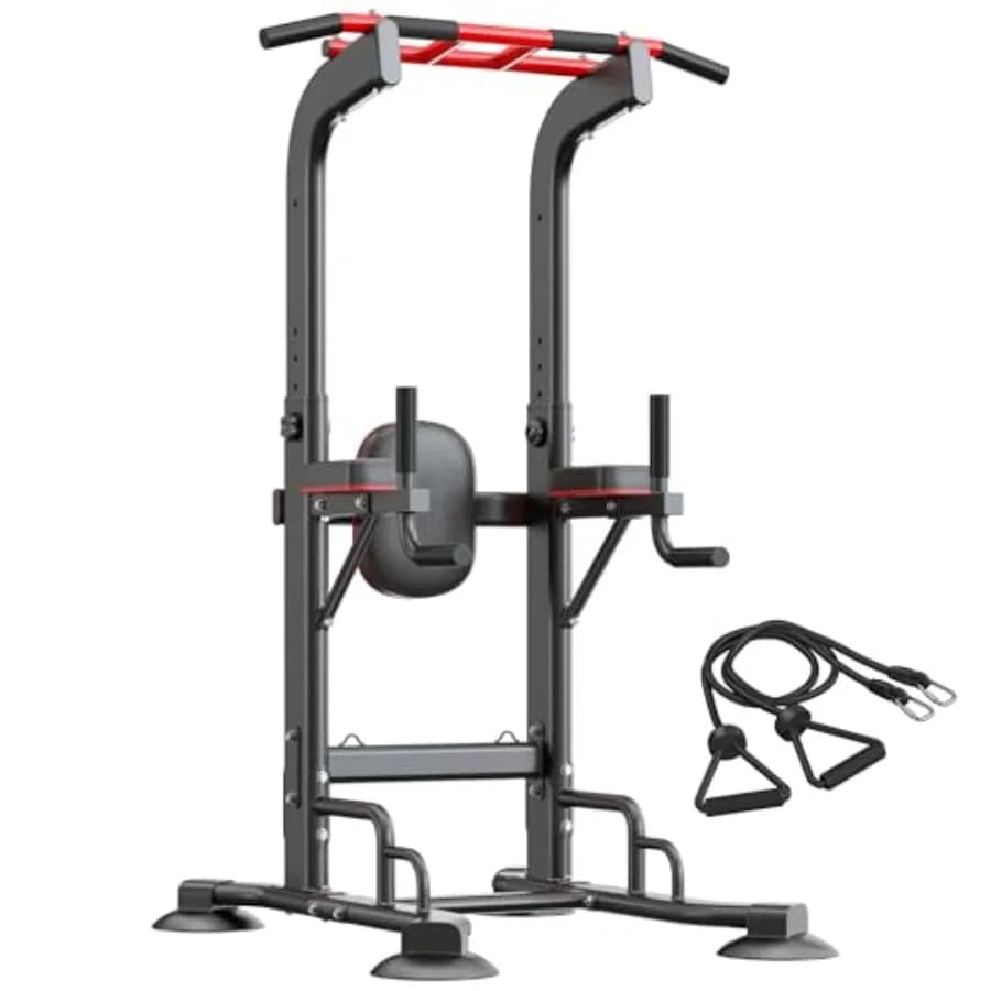 SogesHome Traction Bar and Dive Station Adjustable Home Gymnastics Equipment for Heavy Duty Training Multifunctional Training Ba