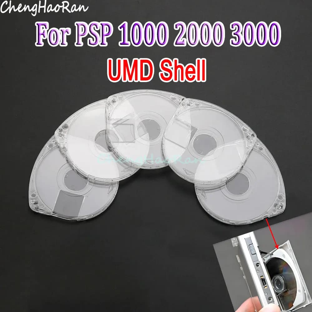 1 pezzo Trasparente Disco di Gioco Custodia Borsette Scatola Per PSP UMD Copertura Protettiva Per PSP1000/2000/3000 Custodia Disco Sostituire Gli Accessori