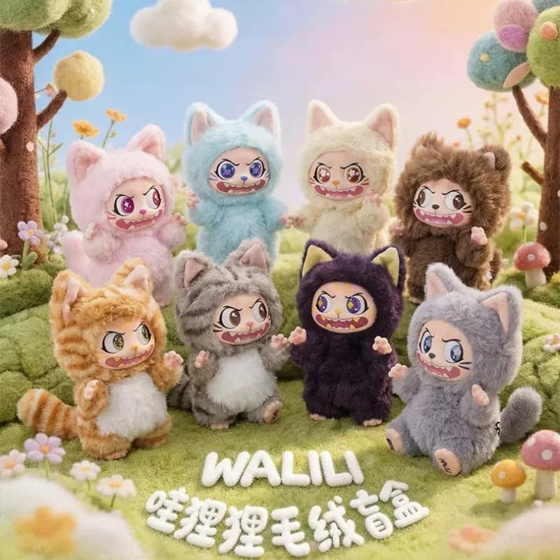 Walili Blind Box Figure Mystery Box Surprise Bag Pendant Collect Keychain Anime Doll Decor Toy Gift