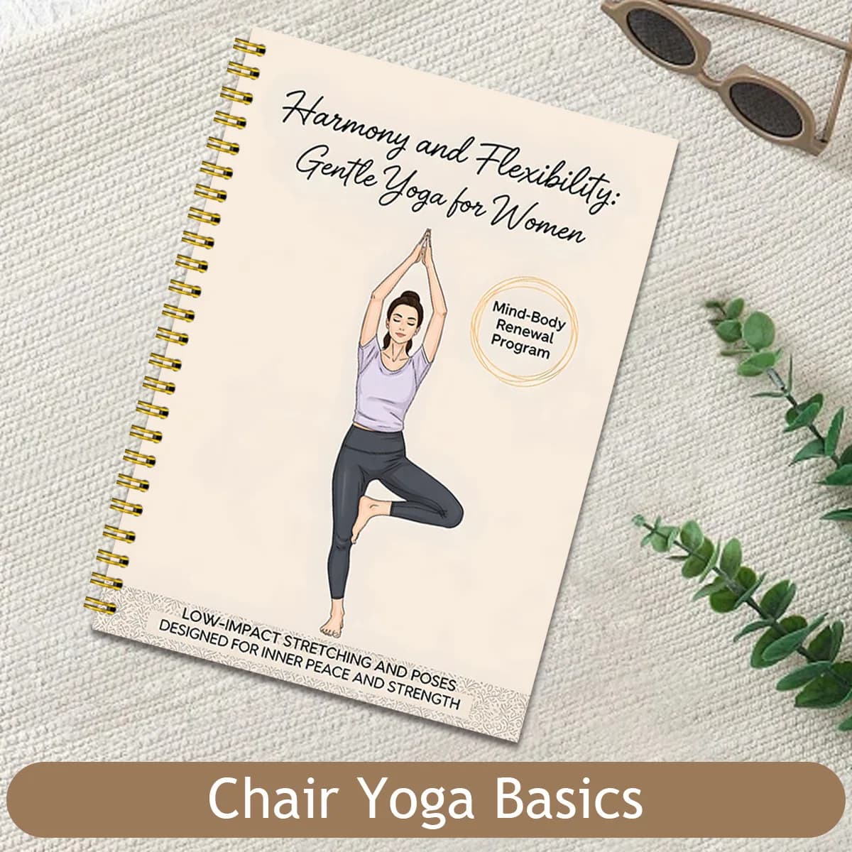 New Popular Cross-border A5 Yoga Spiral Notebook, Coloring Book & Drawing Sketch Pad