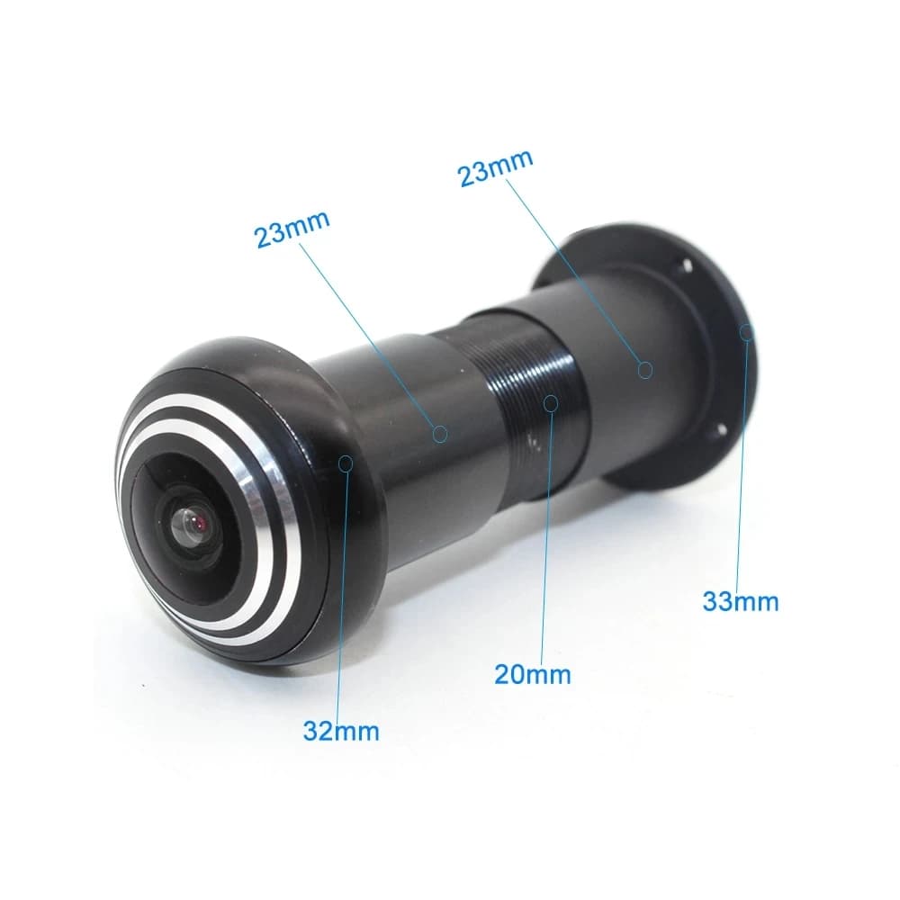 TUYA Wide Angle 160°Indoor Viewing Wireless Cateye Camera Front Door Eye Peephole 2.0MP IP Camera with 1.66mm Lens Two-way Audio