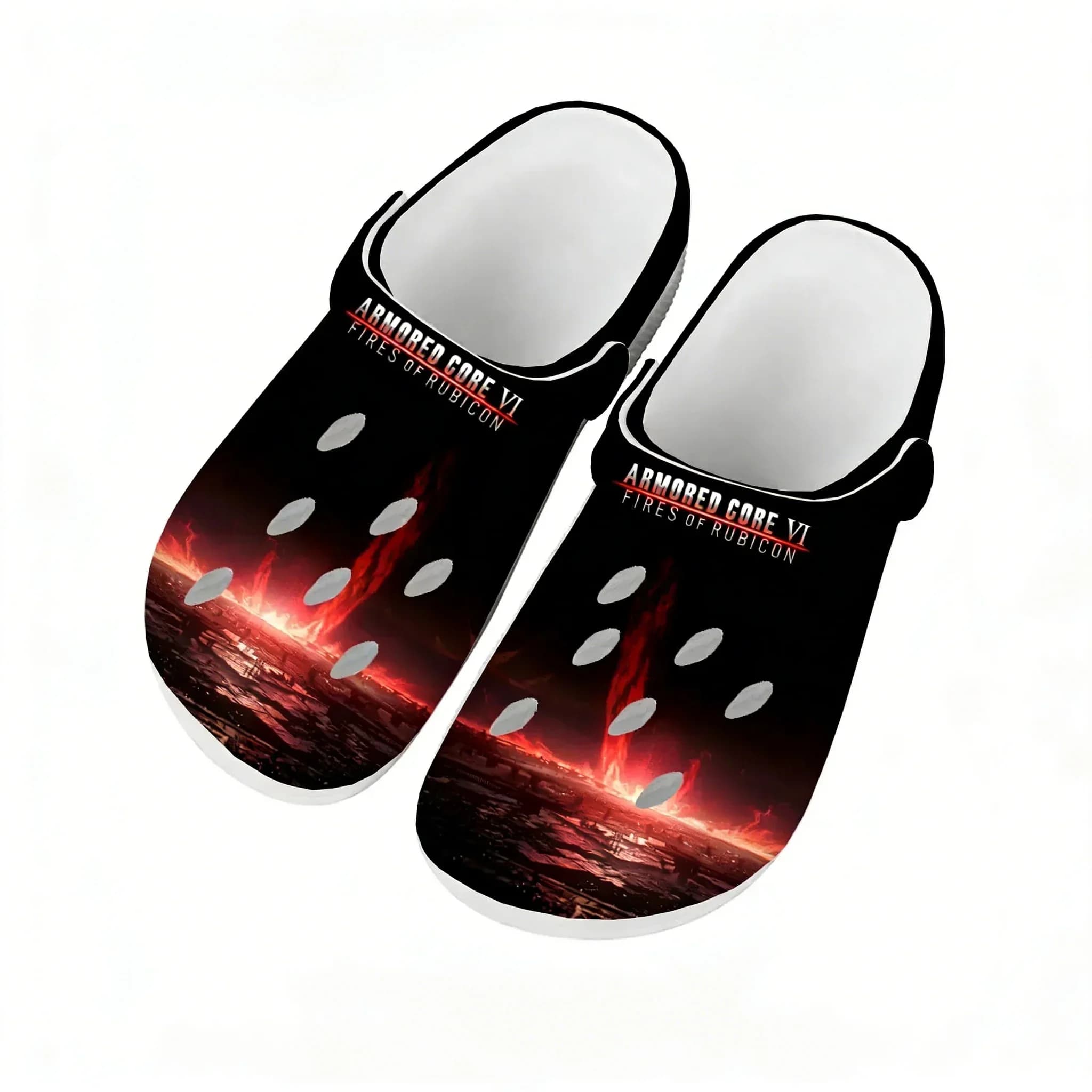 Sandali Armored Core VI Fires of Rubicon per uomo, donna, adolescente, scarpe da acqua alla moda, ciabatte da spiaggia traspiranti e confortevoli