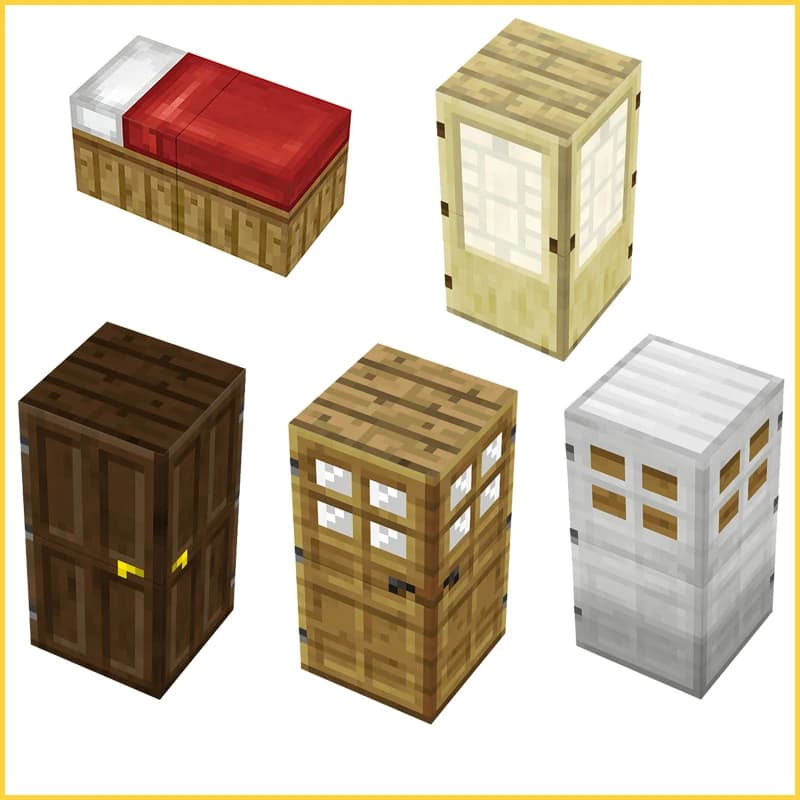 1 pz MC My World blocchi magnetici fai da te porta letto gioco creativo giocattoli per bambini miglior regalo di compleanno di Natale presente