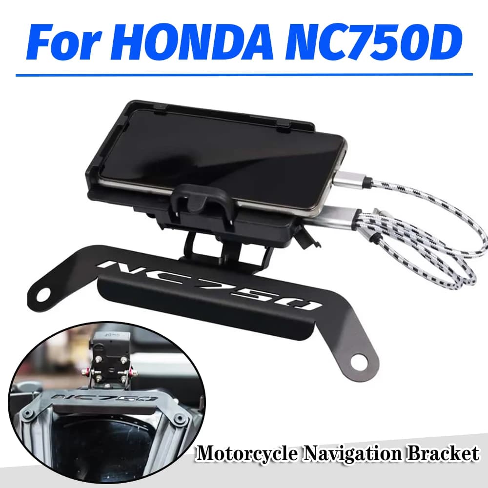 Moto Supporto Del Basamento Del Telefono Smartphone GPS Navigaton Staffa Piastra Per HONDA NC750D NC 750D 750 D Integra NC750 D Accessori