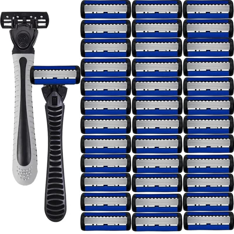 6-layer shaving razor by man shaving razor by beard shaving razor